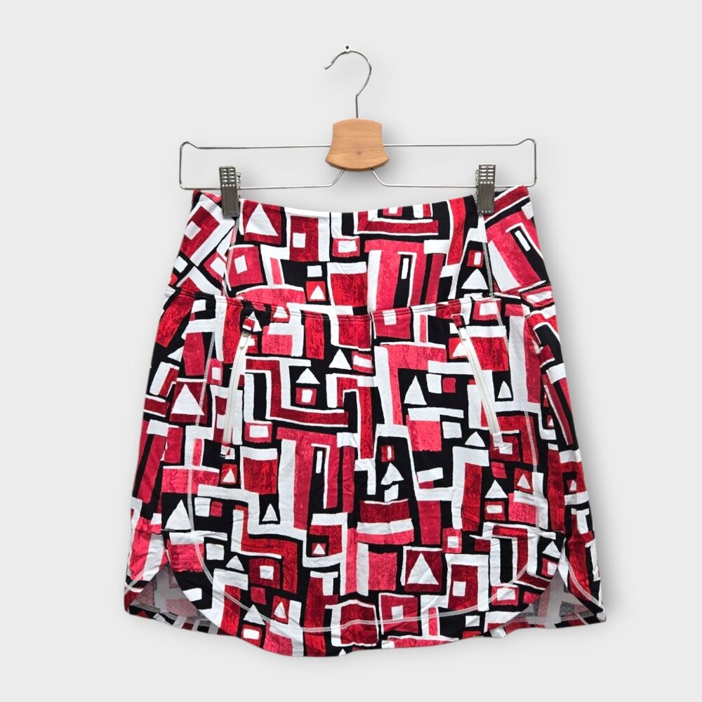 NWOT IBKUL Golf Women's Skort Print (Multicolor) - Small